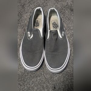 Grey Slip-on Vans